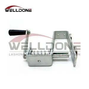 Magnetic Manual Truck Trailer Ratchet Tie Down Strap Winder Webbing Roller