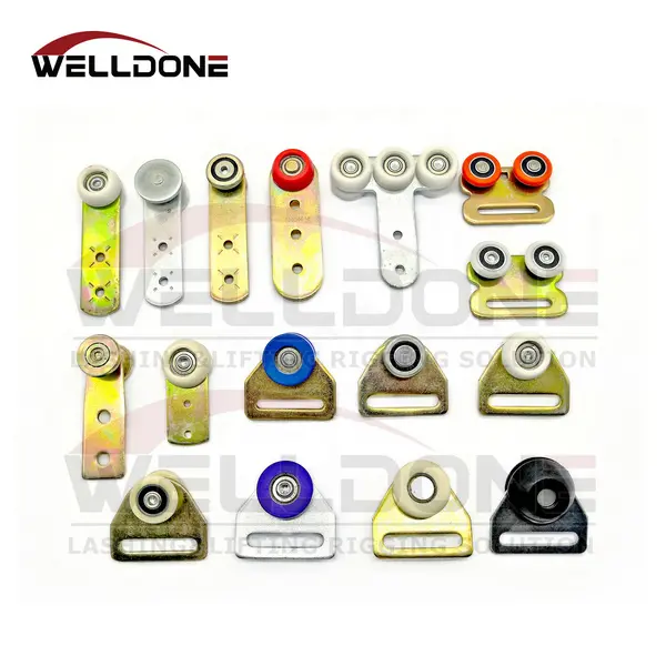 Track Roller or Ball Bearing Sliding Door Steel Roller for Truck Curtainside and Lorry Curtain Featured Image