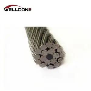 18*7+FC 18*7+IWS Rotation Resistance Steel Wire Rope