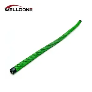 16mm 6 Strand Polyester Steel Core Combination Rope for Playground Climbing Net