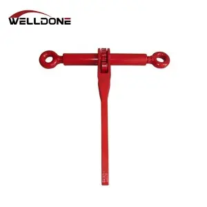 G80 Alloy Ratchet Type Load Chain Binder with Clevis Grab Hook and Pin
