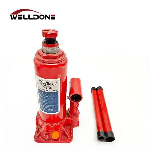 Manual Lift Car Hydraulic Bottle Jack with Safety Valve Featured Image