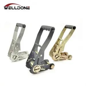 2inch 50MM 5T finger line handle ratchet buckle for lashing strap
