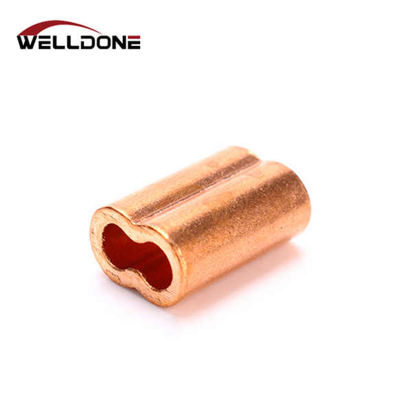 US type copper hourglass sleeve ferrule for wire rope sling Featured Image
