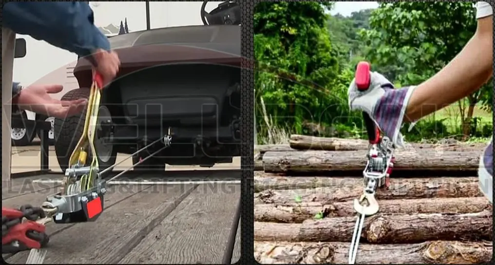 come along winch application