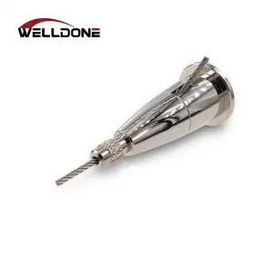 Lamp Fitting Lighting Wire Rope Hanging Hook Suspension Kit Adjustable Cable Gripper