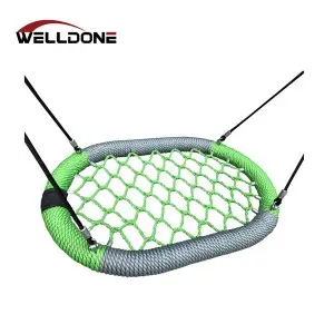 Commercial Heavy Duty Playground Steel Wire Core Armed Rope Bird Nest Swing