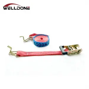 35MM LC1500KG Ratchet Tie Down Strap with Swan Hook AS/NZS 4380