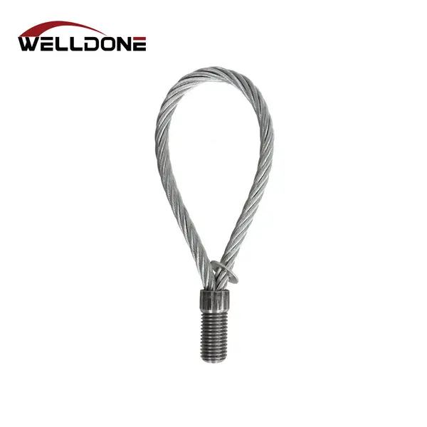 Threaded Precast Concrete Endless Steel Wire Rope Lifting Loop for Construction Featured Image