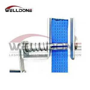 Magnetic Manual Truck Trailer Ratchet Tie Down Strap Winder Webbing Roller