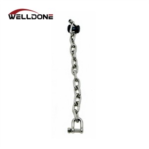 Stainless Steel Safety Chain Kits with Plug for Swing Hanger Suspension