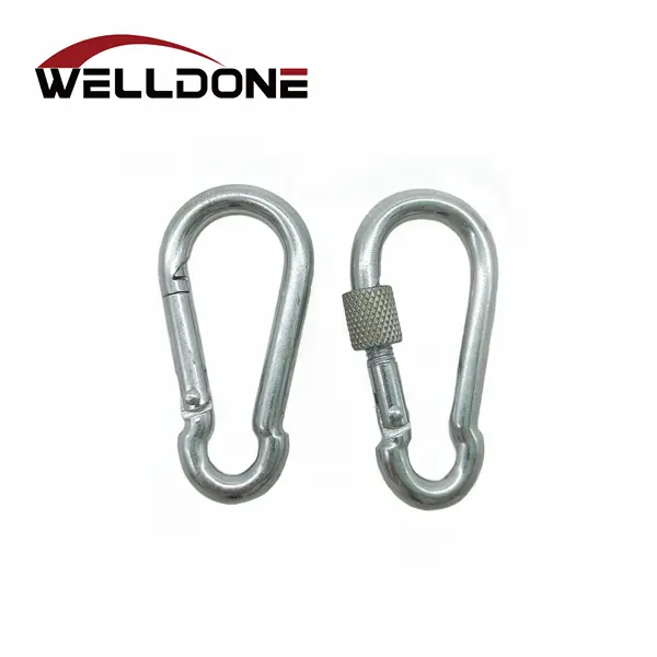 DIN5299 Zinc Alloy Gourd Shaped Snap Hook With Screw Lock Featured Image