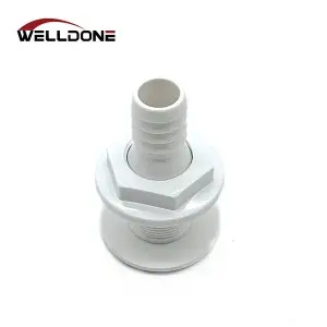 Marine ABS Plastic Thru Hull Outlet Bilge Fittings For Yacht