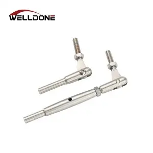 Stainless Steel Cable Railing Kits Hardware Swage Stud Threaded Terminal End Fitting