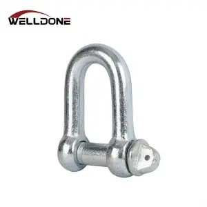 Galvanized BS3032 Large/Small D Shackle