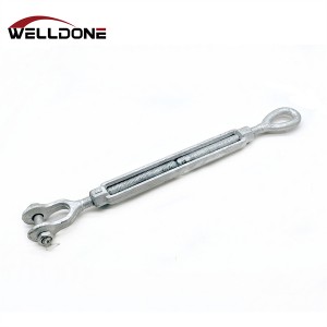 US Type Forged Hot Dip Galvanized Turnbuckle Jaw/Eye/Hook/Fork