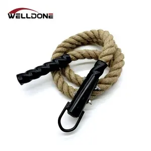 Gym Climbing Rope for Fitness & Strength Training & Home Workouts with Hook