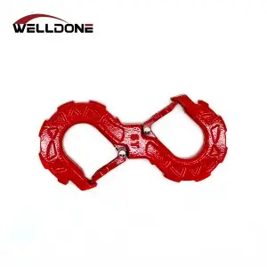 Off-road Vehicle Recovery 3/8″ Forged Alloy S Shape Towing Winch Shackle Hook 33000LBS