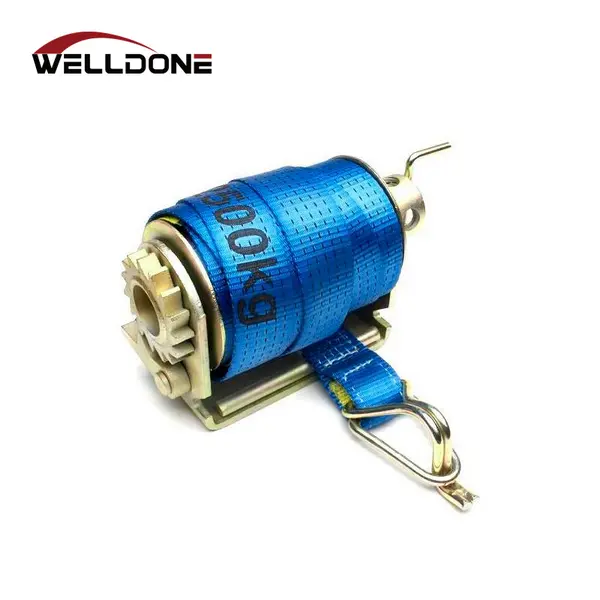 50MM LC2500KG Slide On Single Boss Ratchet Truck Winch with 9M Strap AS/NZS 4380 Featured Image