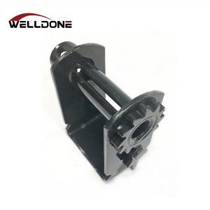 Low Profile 4″ Bottom Mount Slider Notched Sliding Winch for C Channel Track