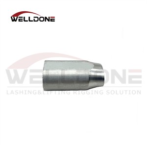 Aluminium Turnback Ferrule Sleeve for Swaging Wire Rope Sling with Inspection Hole