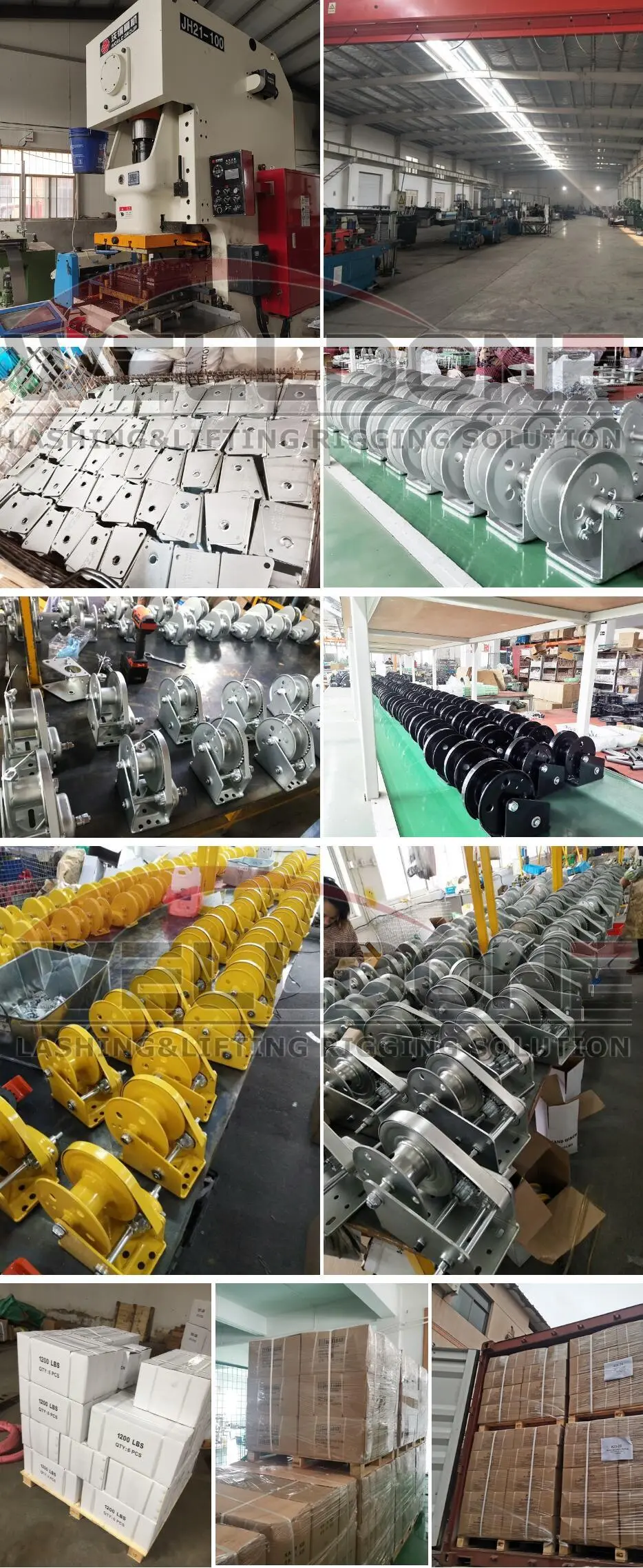 hand winch prcessing