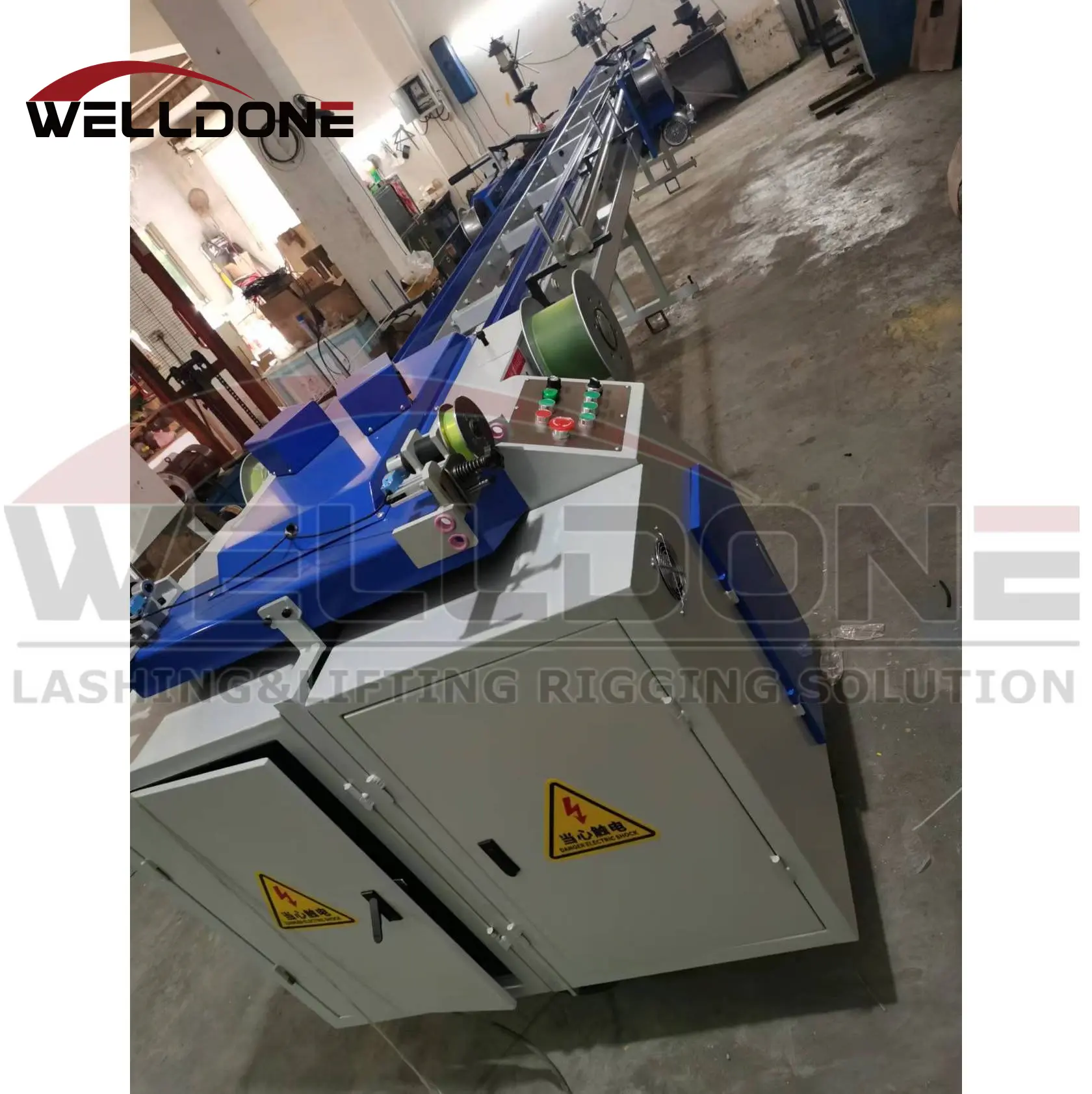 round sling making machine