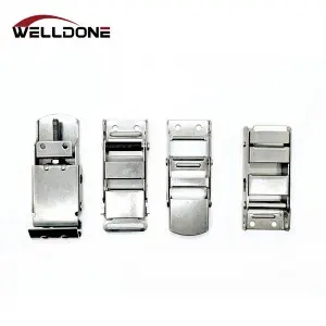 2″ stainless steel overcenter buckle for curtainside truck strap