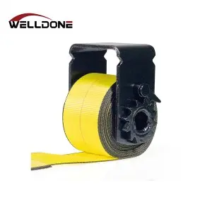 Low Profile 4″ Bottom Mount Slider Notched Sliding Winch for C Channel Track