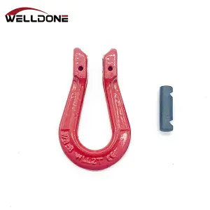 G80 Forged Clevis Long Shape Omega Link Ring for Lifting Chain Sling