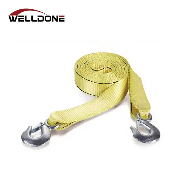 tow strap with hook
