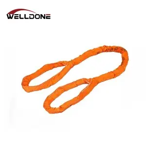 1-10T Polyester Lifting Eye&Eye Round Sling