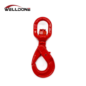 Improved Grade 80 G80 Swivel Self Locking Safety Hook for Lifting