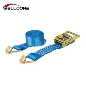 2″ 50MM 2T Steel Handle Ratchet Tie Down Strap