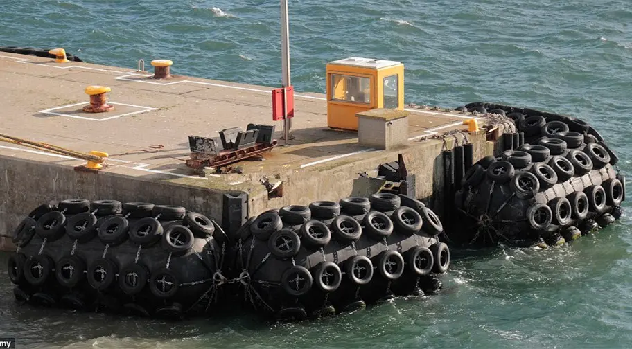 rubber fender application