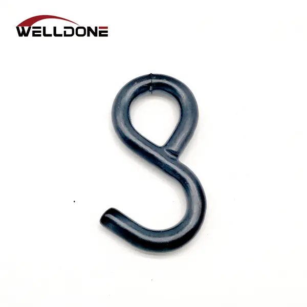 25MM 0.6-1.5T PVC Plastic Coated S Hook for Tie Down Strap Featured Image