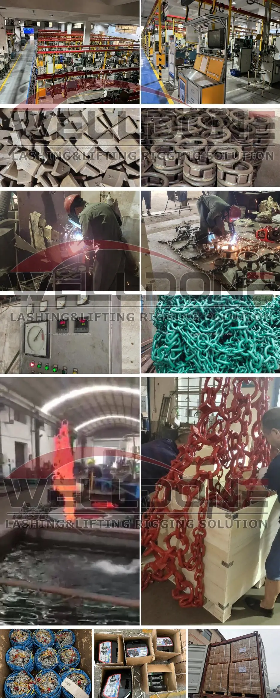 alloy steel snow chain process