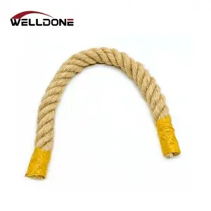 Twisted Natural Jute Rope for GYM Decoration