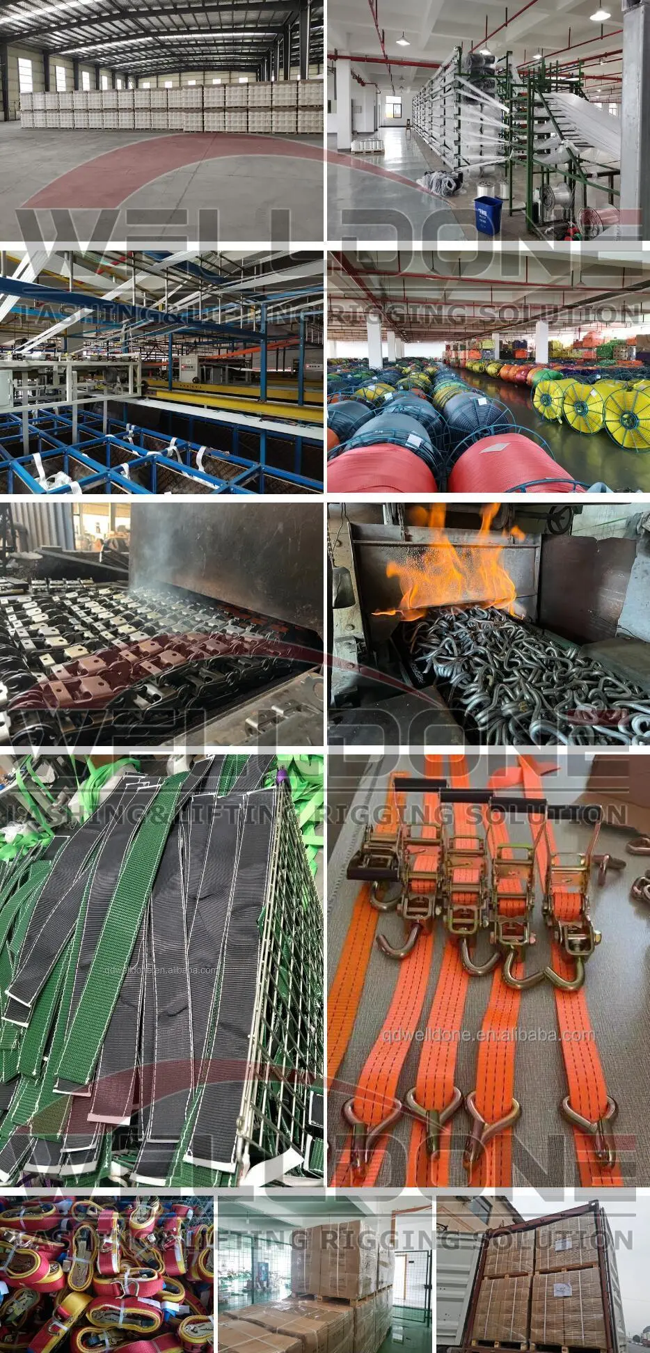 car tie down strap process