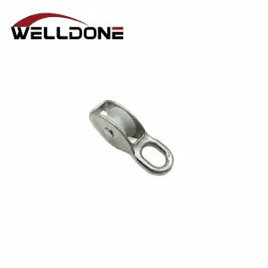 Zinc Alloy Die Cast Fixed Type Single Double Wheel Pulleys