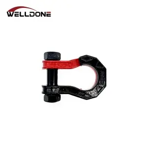 Heavy Duty Bow Towing Winch D Ring Split Shackle for off Road Vehicle Recovery
