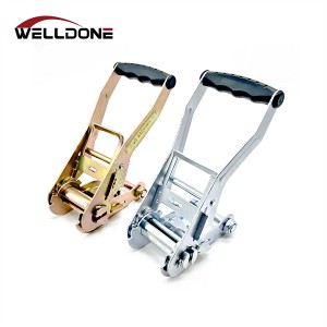 2inch 50MM 5T finger line handle ratchet buckle for lashing strap