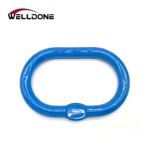 G100 Forged Oversized Oblong Master Link with Flat