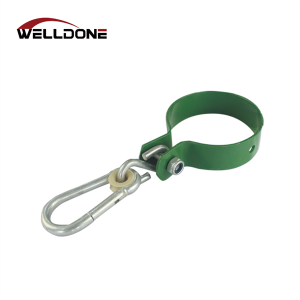 Galvanized Zinc Plated Square Round Type Swing Hook Hanger for Wooden Beam