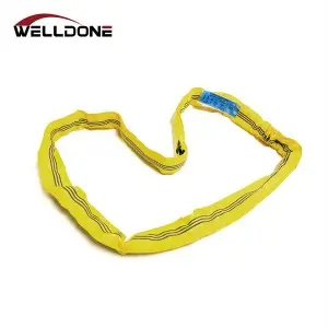 EN1492-2 WLL 3000KG 3T Polyester Endless Round Sling Safety Factor 7:1