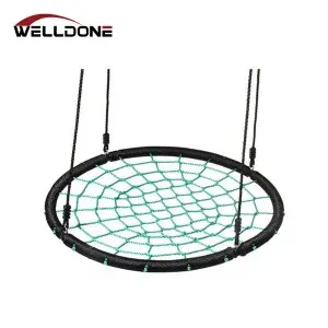 Outdoor Children EVA Soft Board / Full Bucket Toddler / Nest / Round Rectangle Platform / Disc Rope Tree Swing