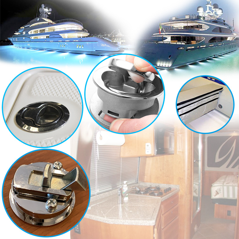 round deck lock application