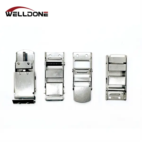 2″ stainless steel overcenter buckle for curtainside truck strap Featured Image