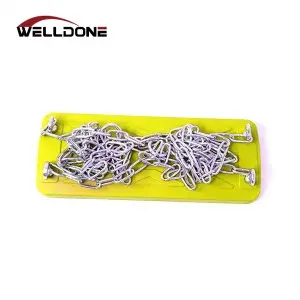 Children Built in Steel Plate Hard Board Silicone Rubber Swing Seat With Chain