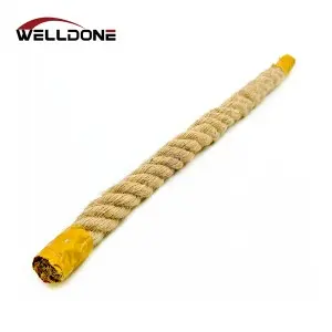 Twisted Natural Jute Rope for GYM Decoration